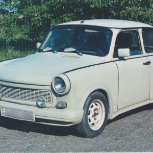 Trabant 1100 postcard, képeslap