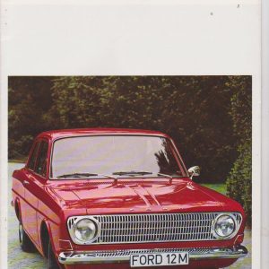 Ford Taunus P6 kb. 1967 prospektus