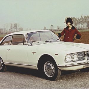 Alfa Romeo 2600 Sprint képeslap