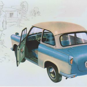 Trabant 500 képeslap