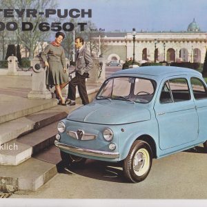 Steyr Puch 500 D – 650T prospektus