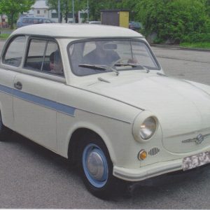 Trabant 600, 1963, képeslap