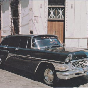 Csajka GAZ 13, Cuba, postcard