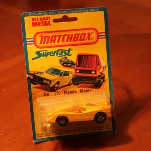 Matchbox Flamis Manta blister