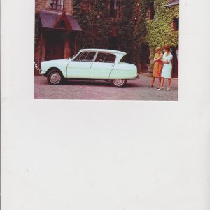 Citroen AMI 6 képeslap