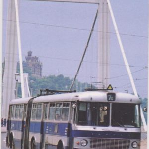 Ikarus 180, Erzsébet híd, Budapest