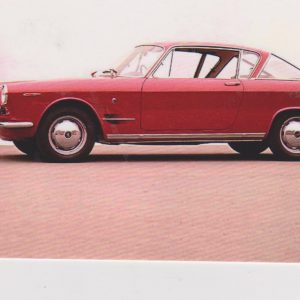 Fiat 2300 S coupe képeslap