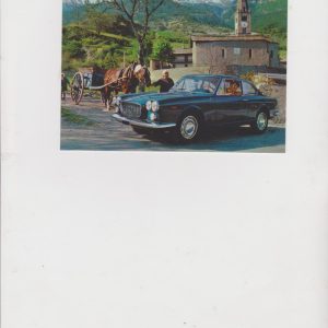 Lancia Flavia 1800 Pininfarina képeslap
