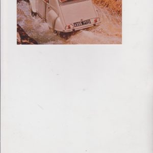Citroen 2 CV képeslap