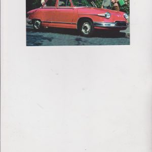 Panhard PL 17 postcard