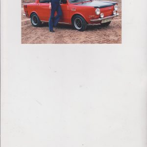 Simca 1000 Rallye postcard
