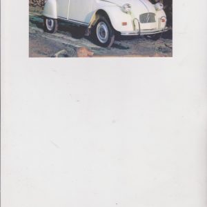 Citroen 2CV képeslap, postcard