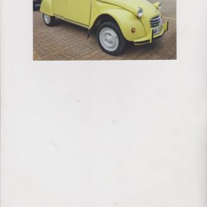 Citroen 2CV6, képeslap, postcard