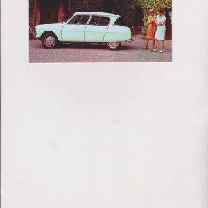 Citroen AMI 6 postcard képeslap